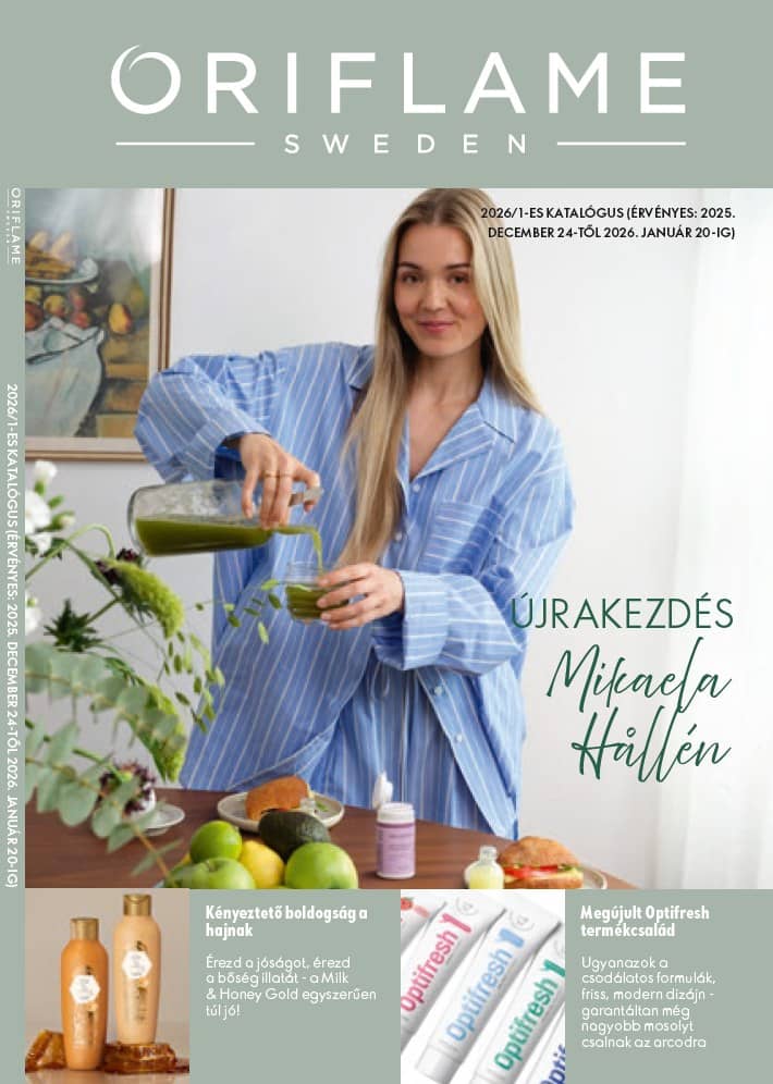 aktuális Oriflame katalógus